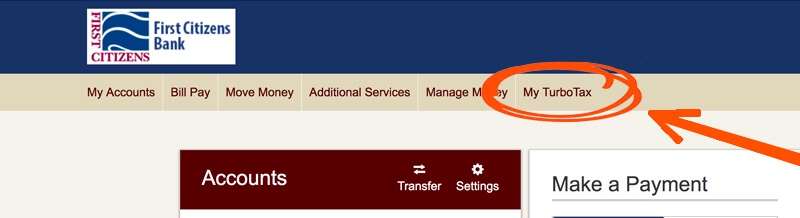 Did You Know TurboTax is within Online Banking?