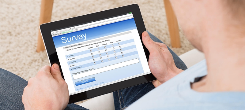 You might be getting an email or phone call about a survey