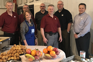Mora First Citizens employees holding their 10 fingers up