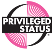 Round Privileged Status logo