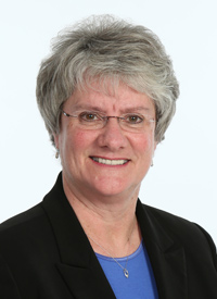 Susie Anderson in dark suit