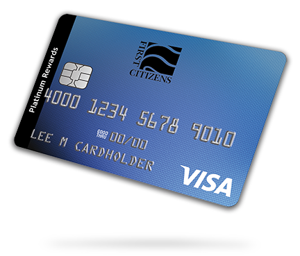 picture of platinum rewards credit card